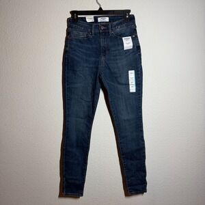 Denizen‎ from Levi's High Rise Skinny Jeans Womens 2M 26x30 Blue Denim Stretch